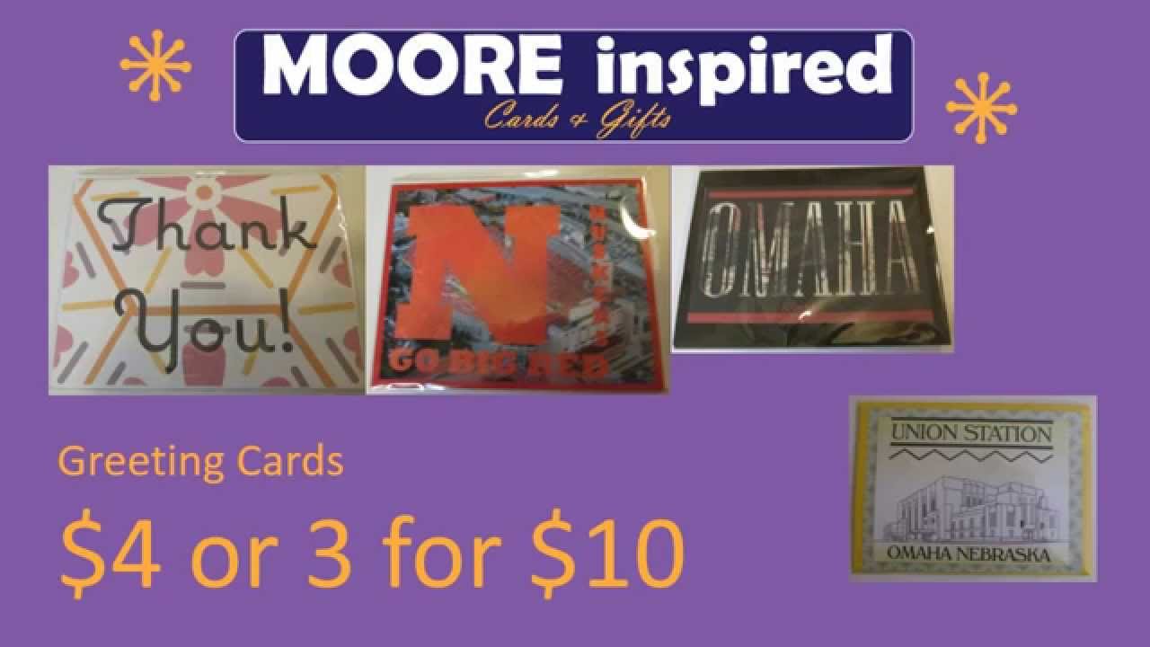 Moore Inspired Cards &amp; Gifts-Greeting Cards and Information - YouTube