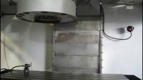 2005 Haas VF-3  power up restart