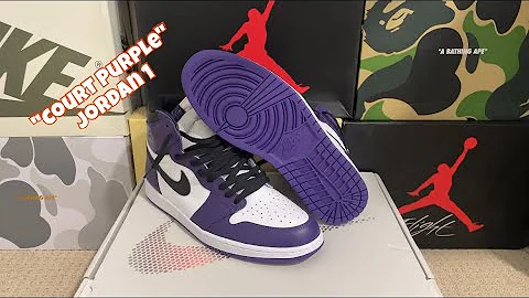 “COURT PURPLE” JORDAN 1 REPLICA REVIEW! | Detailed Look + On Foot! | Gekick.ru