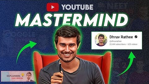 How @dhruvrathee Dominates YouTube :  His SECRET to Beat the YouTube Algorithm