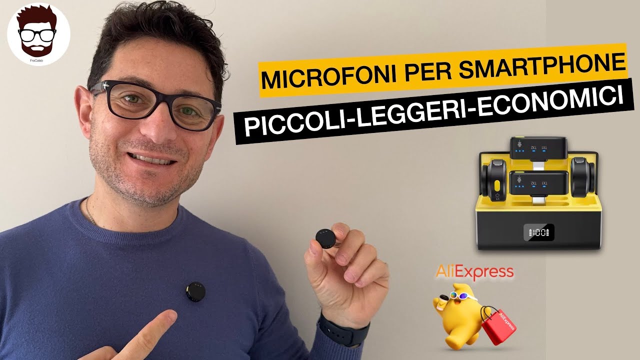 SYSTEM-S Microfono Lavalier USB-C – Per Interviste, YouTube E Podcast – Cavo 1,5 M - 2