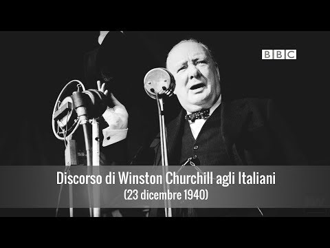 Discorso di Winston Churchill agli italiani 23 dicembre 1940