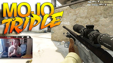 CS:GO - Mojo Triple on livestream!