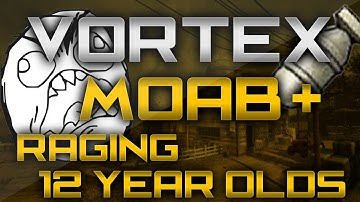 MW3: Faceoff MOAB on Vortex Against Raging 12 Year Olds (Modern Warfare 3 Gameplay/Commentary)