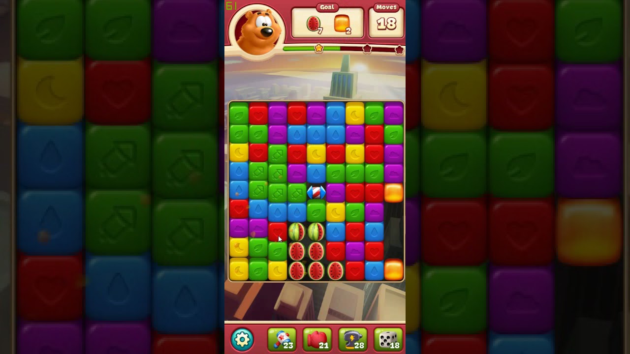 Toon Blast level 457 😈