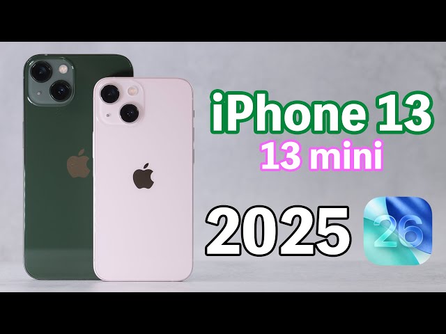 iOS 26] We tested how usable the iPhone 13 and 13 mini will be in