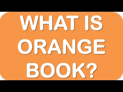 วีดีโอ: Orange Book ใช้ทำอะไรในร้านขายยา?