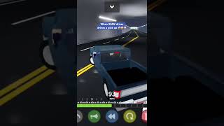 BMW DRIVER DROVE CHEVY SILVERADO AND DRIFT ON ROBLOX 😱😱😱