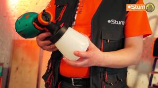 Краскопульт Sturm SG9640(Обзор, тест, отзывы и работа краскопульта Sturm SG9640. Узнать подробную информацию о товаре и купить краскопульт..., 2014-08-14T08:14:55.000Z)