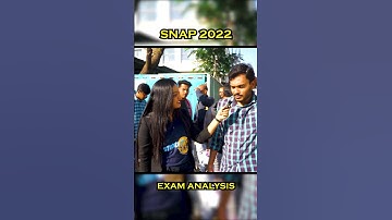 SNAP EXAM PAPER 1 ANALYSIS #shorts #snapexam