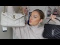 YSL UNBOXING *NEW LUXURY BAG* | COLLEGE vs. LOULOU?