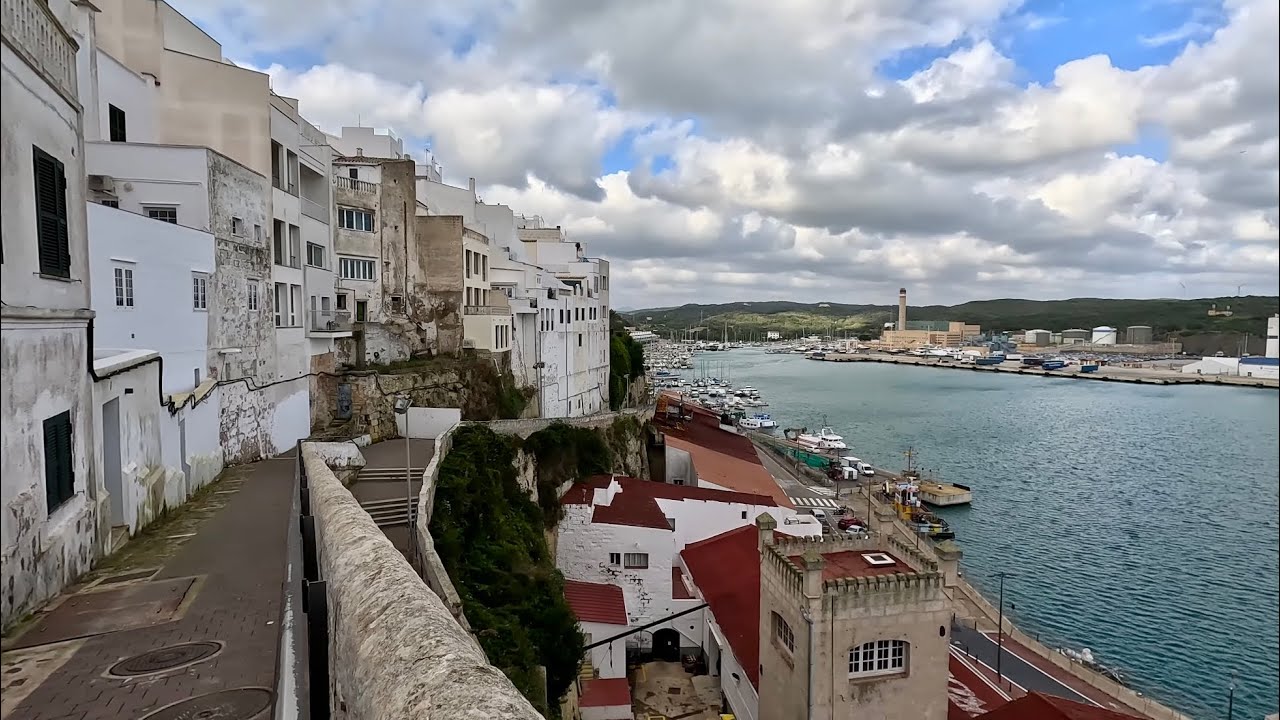 Maó Menorca Spain 🇪🇸 (4K  UHD Tour)