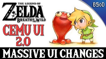 Cemu Emulator | Massive UI Changes | Cemu UI 2.0