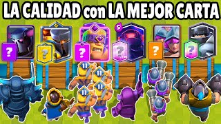 WHAT QUALITY IS THE BEST CARD? | NEW QUALITY | CLASH ROYALE OLYMPICS