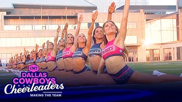 Rookies Try Jump Splits for the First Time (Season 12) 📣#DCCMakingTheTeam | CMT