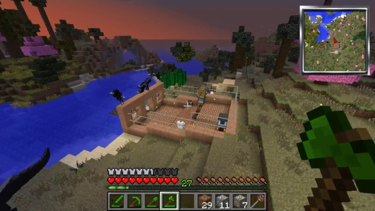 Minecraft Let's Play Atack of the B Team #006 Die vielen menschen - YouTube