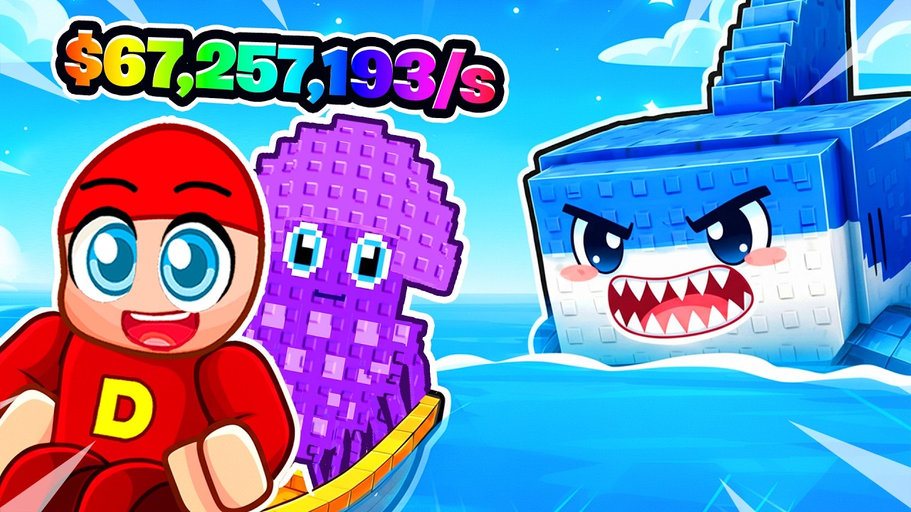 Jeg Sejlede For Brainrots i Roblox!