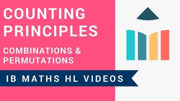 Counting Principles - Combinations & Permutations (IB Maths HL)