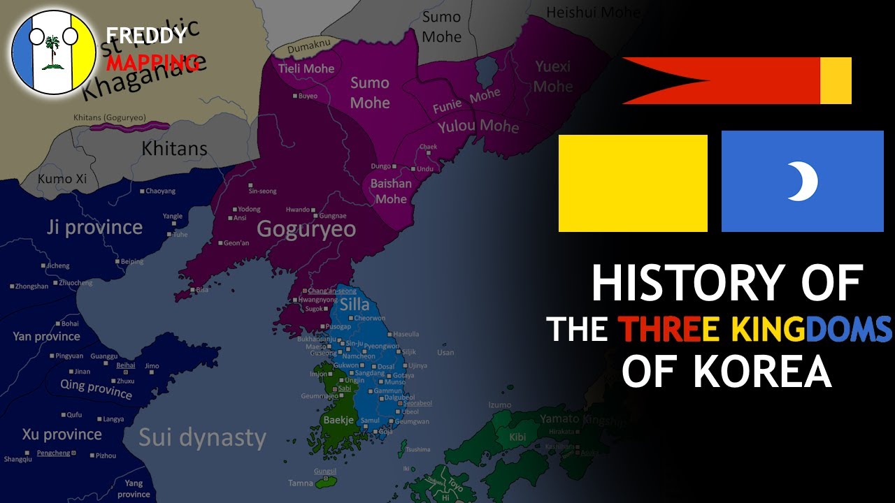 HISTORY OF THE THREE KINGDOMS OF KOREA : EVERY YEAR - YouTube