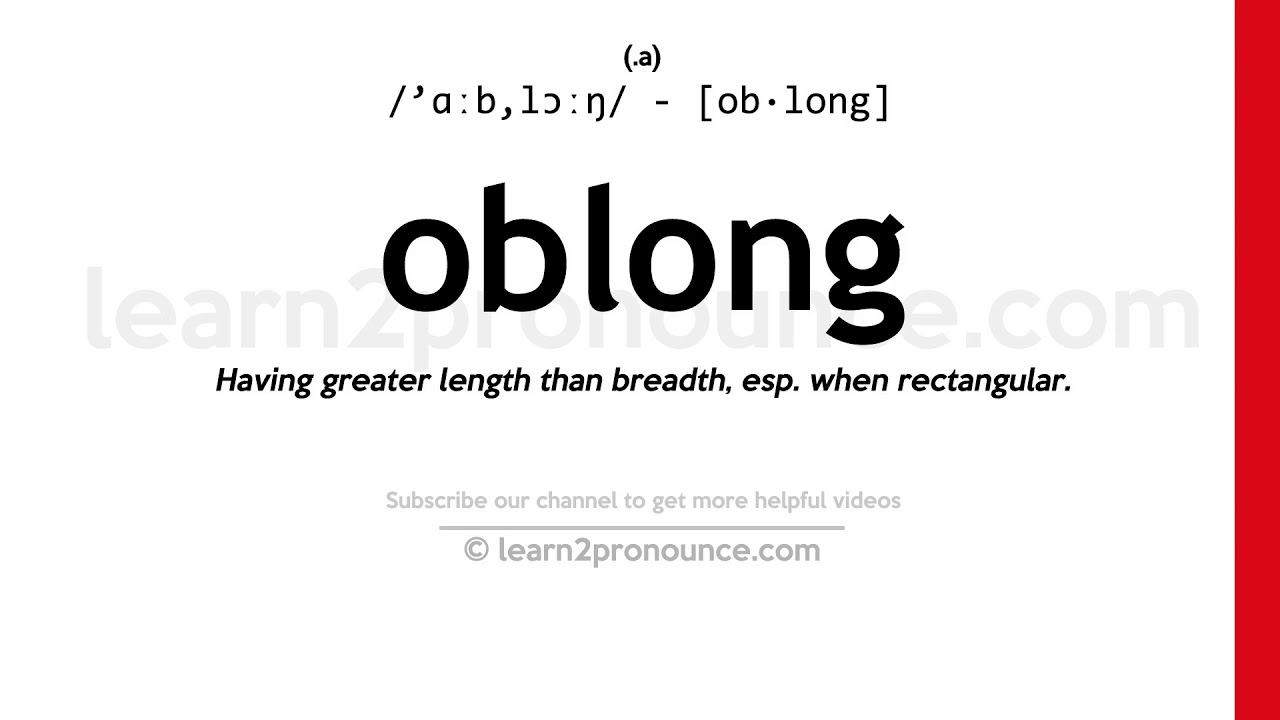 Oblong