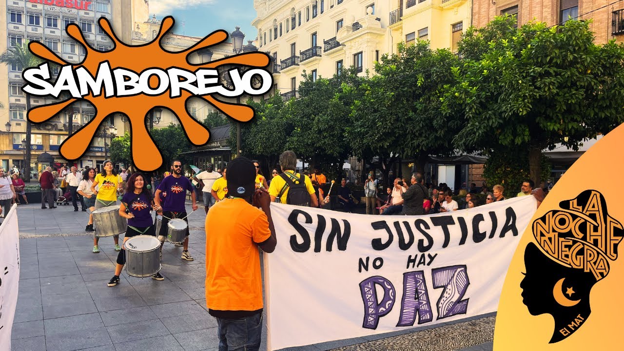 🔥🥁SAMBOREJO BATUCADA | МАРШ ЗА МИР В ЧЕРНУЮ НОЧЬ 2025 ГОДА🕊️🥁