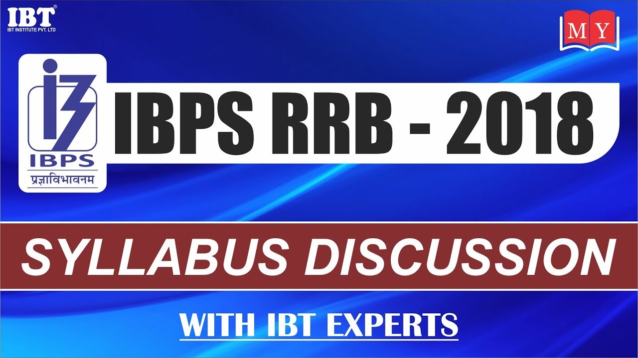 IBPS RRB 2018 Syllabus || Detailed Syllabus Discussion