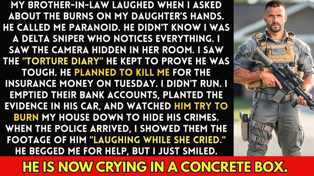 BIL Burned My Daughter's Hands On Stove 11 Times—He Recorded—Delta Sniper Father Burned His House