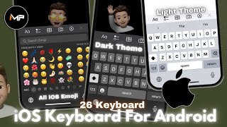 *NEW* iOS Kayboard For Android 2026🌬️| With iOS 26 Emojis And Sound! screenshot 1