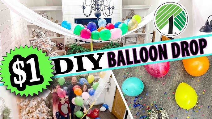 How to make an EASY balloon drop! 