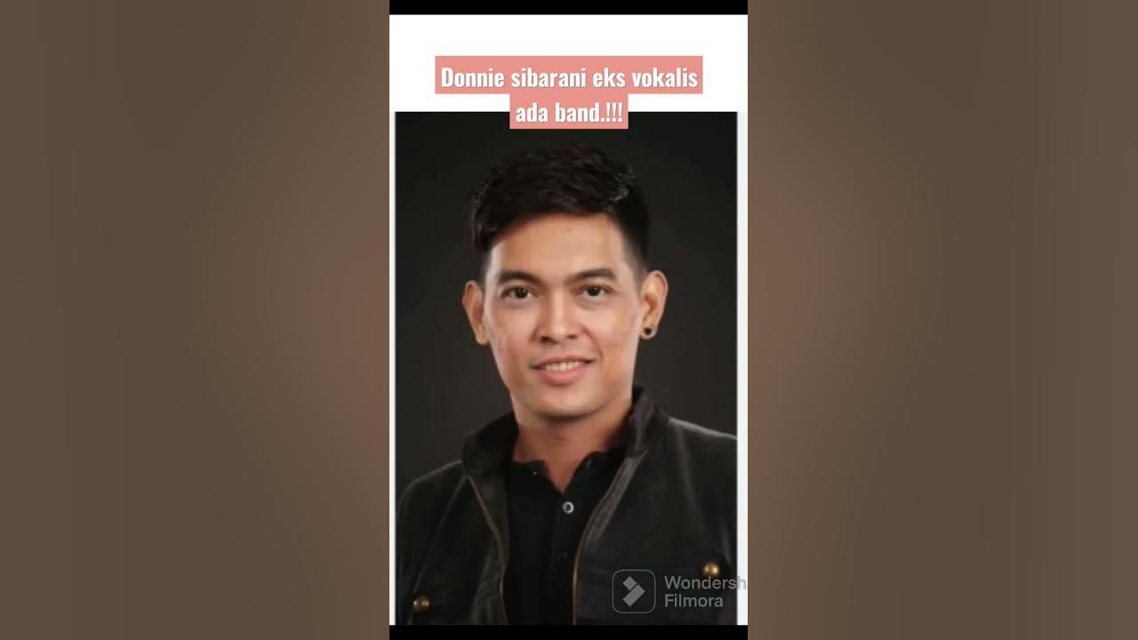 potret Donnie sibarani mantan vokalis ada band.||