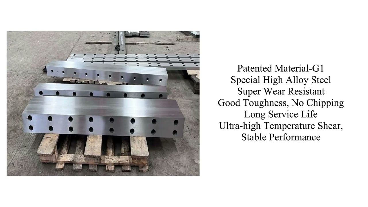 Hot Rolled Steel Shear Blade for Metal Cutting