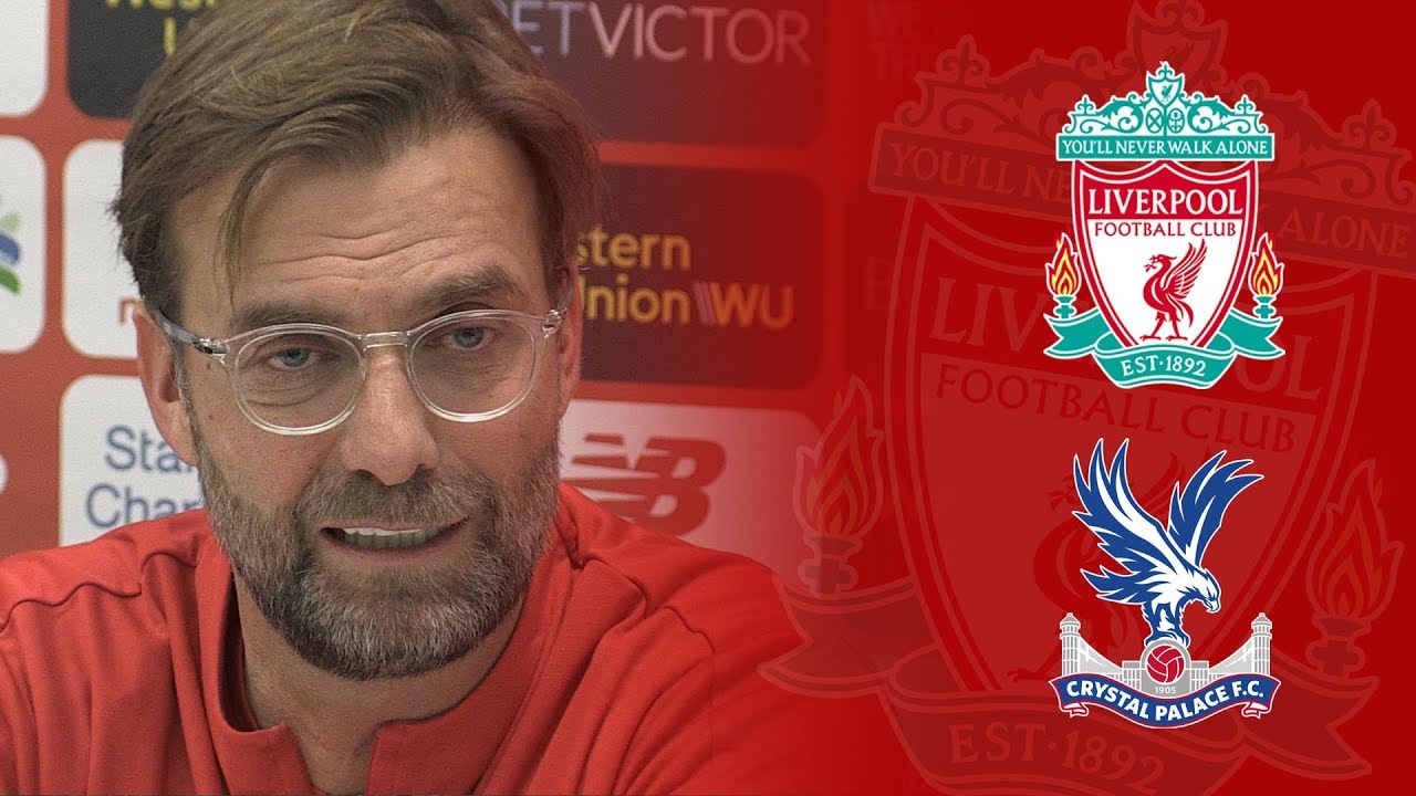 Jurgen Klopp on the Reds' clash with Crystal Palace anfield road stand