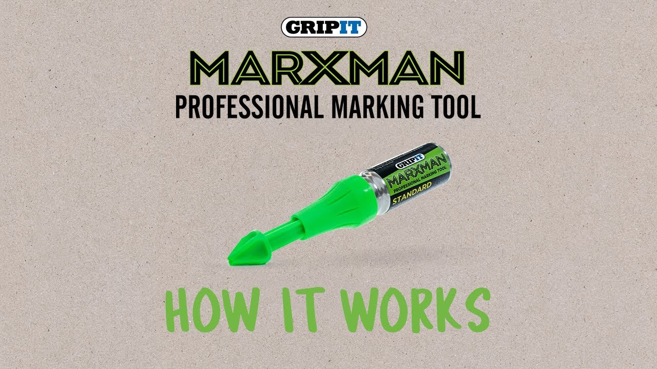 GripIt (MARXMAN24BLK) MarXman Deep Hole Tool - Pack of 24
