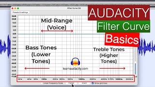 Audacity Filter Curve EQ Basics