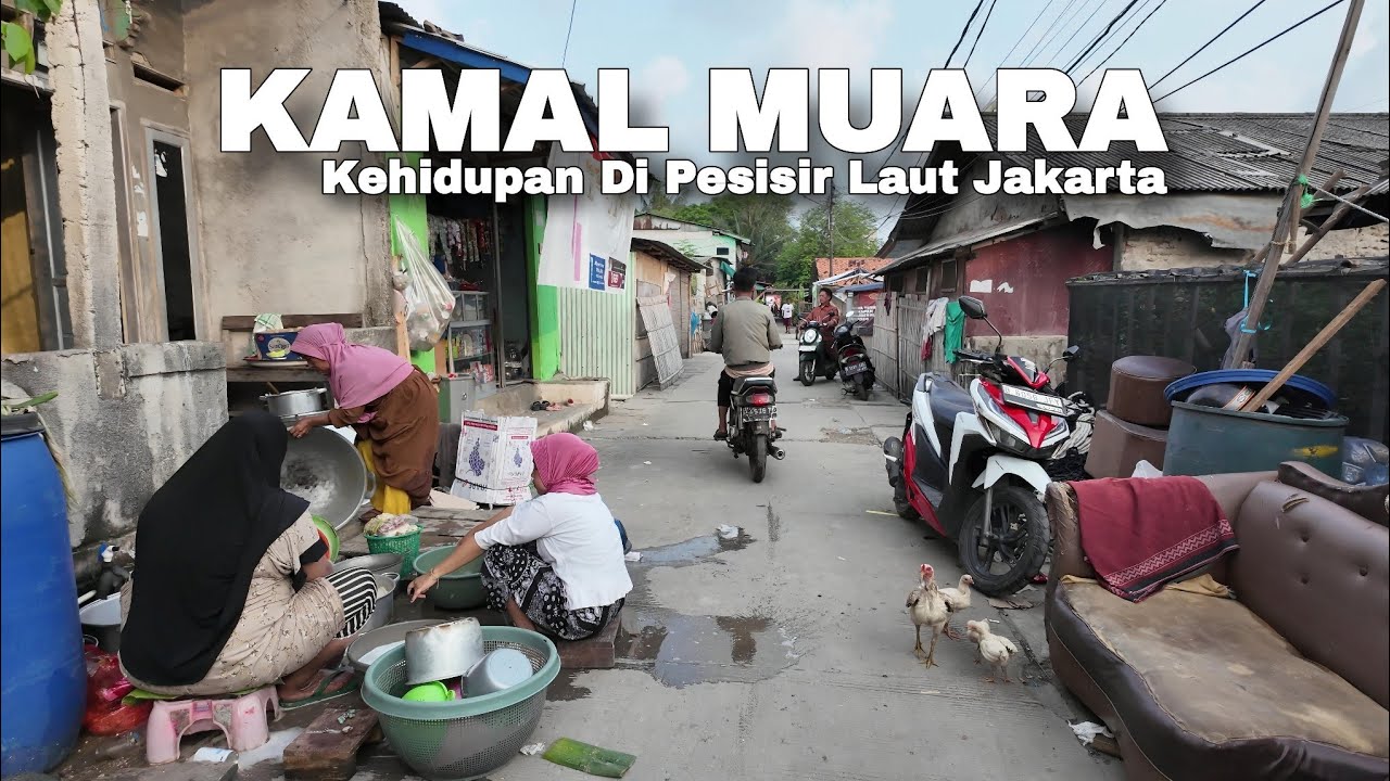 Kehidupan Di Pesisir Laut Jakarta Utara | Real Life In Jakarta Indonesia