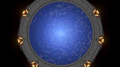 Stargate event horizon - Blender Test-1