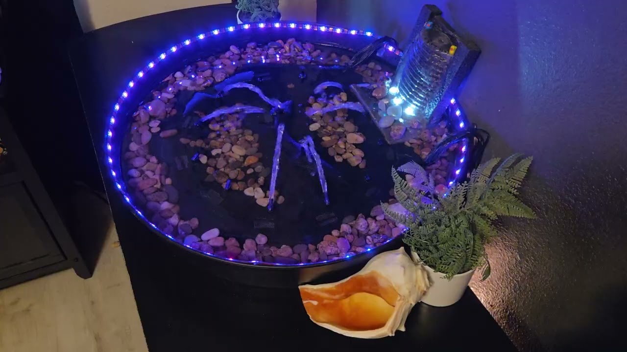 Indoor HomeMade Fountain Show: Patterns