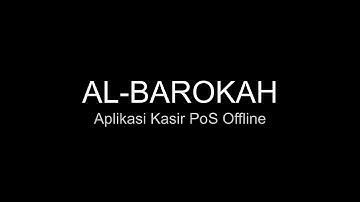 Aplikasi Kasir PoS Offline - AlBarokah2.1