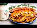 Vegan Baba Ganoush Burger - Easy Recipe