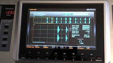 Roland Fantom G Basic Sampling Part 1