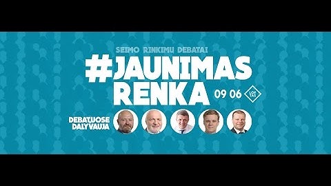 #Įsipareigojimai. Seimo debatai 2016 #JaunimasRenka
