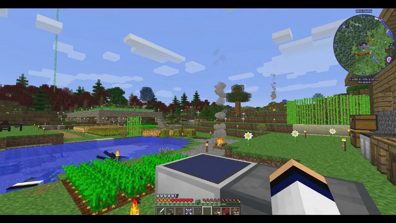 Minecraft - MC Eternal - EP10 - Blast Furnace, Steel, Engineer WorkBench, Manufactory et Solar Panel