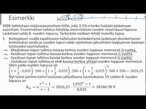 Talousmatematiikka - luentonauhoitukset - jaksolliset suoritukset - 270314