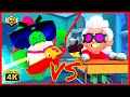 BELLE VS BUZZ in BRAWL SCHOOL - BRAWL STARS 3D ANIMATION