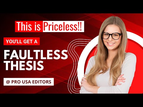 Professional Error-free Thesis
