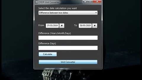VCL Bro - CRDR Unit Converter