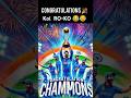 India wins 🎉🏆 #championstrophy2025 #india #shorts #champions #victory #championstrophydream11 #viral