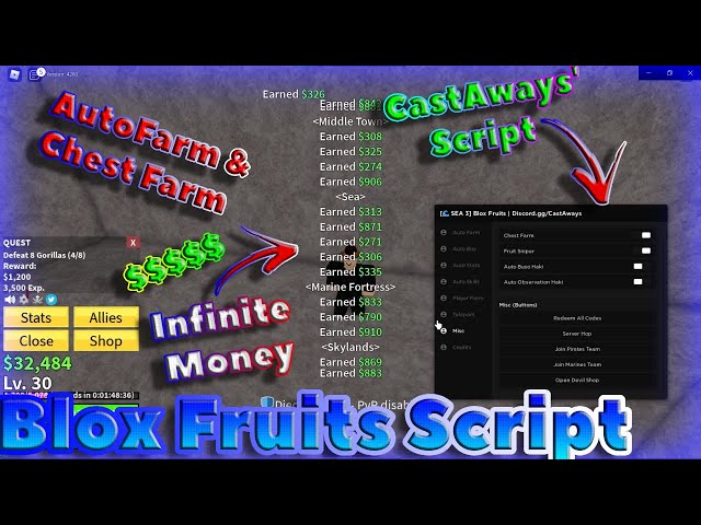 auto farm chest blox fruit