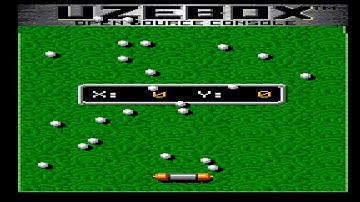 SPRITE DEMO 1 Sprite Engine V1 ARKANOID BALLS UZEBOX UZE BOX CAUTION  SLOW SPEED LOSING FRAMES 32