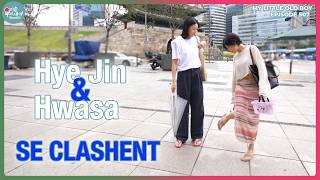 HYE JIN & HWASA clash #MyLittleOldBoy #Kyool #Hwasa #HanHyeJin #MAMAMOO #Hallyu #FashionFail